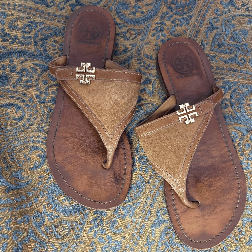 Tory Burch Leather Thong Sandal - US 5.5 M